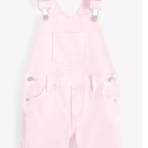 Pink Kids Shortalls